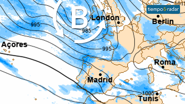 Las bajas presiones merodean nuestras latitudes y esto se traduce en la llegada de nuevos temporales que afectarán a España hasta el fin de semana.