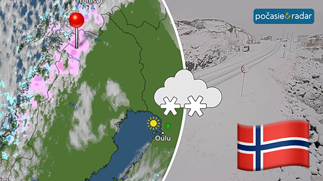 počasie radar webkamera bjornfjell