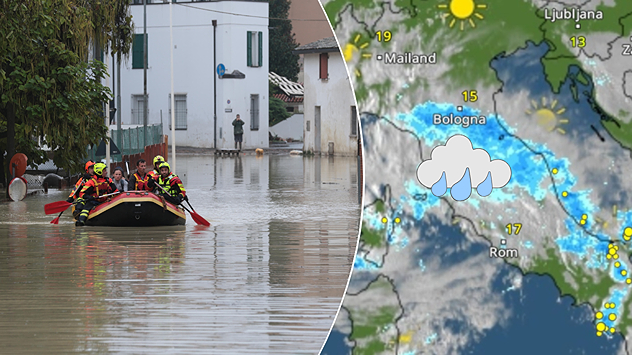 Hochwasserkatastrophe emilia romanga