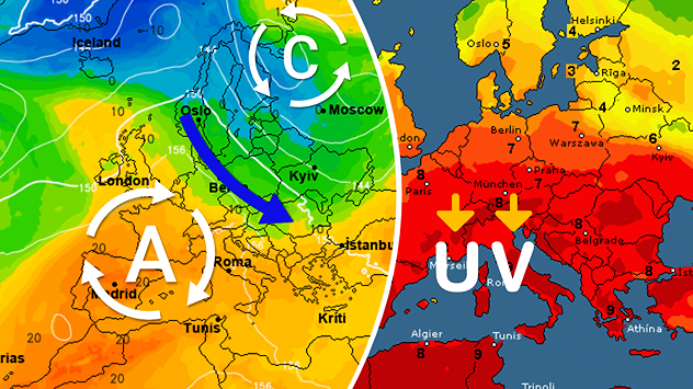 Lokalno vruće do srijede. UV preko 8