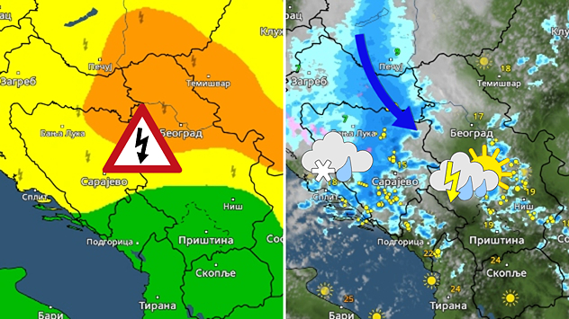 Lokalne nepogode, zahlađenje