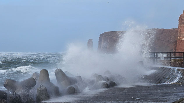 Sturm in der Nordhälfte