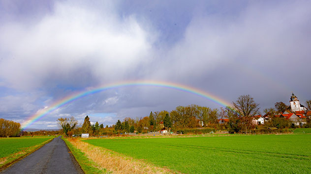 Ende Januar gibt es eine Reihe von regnerischen und windigen Tagen. Das Wetter erinnert eher an den April als an den Januar.