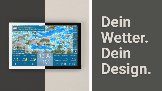Größer, schneller, klarer - wetteronline home 4 ist da