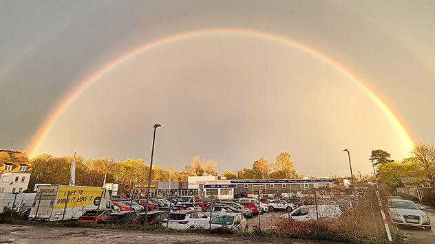 Regenbogen Schleuditz