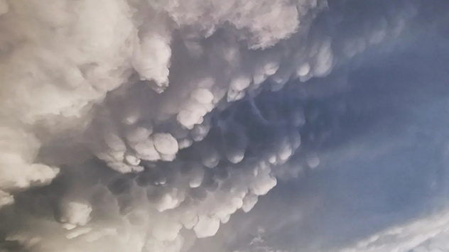 Mammatus über Sulzbach