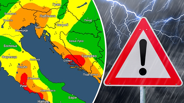 Jača promena vremena u regionu