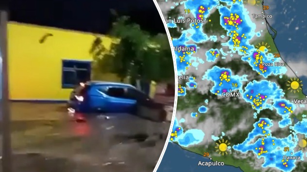 Las inundaciones fueron frecuentes en México. 