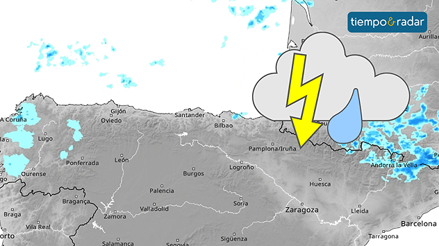 La semana arranca variable con las primeras tormentas y con calor intenso en estas zonas de España. 