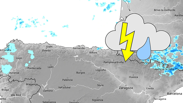 La semana arranca variable con las primeras tormentas y con calor intenso en estas zonas de España. 