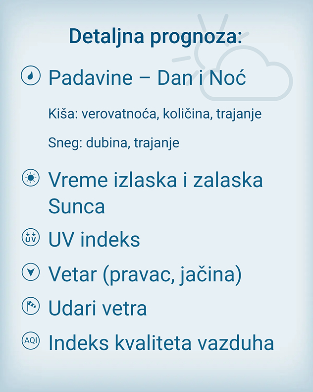 Prognoza po danima 7