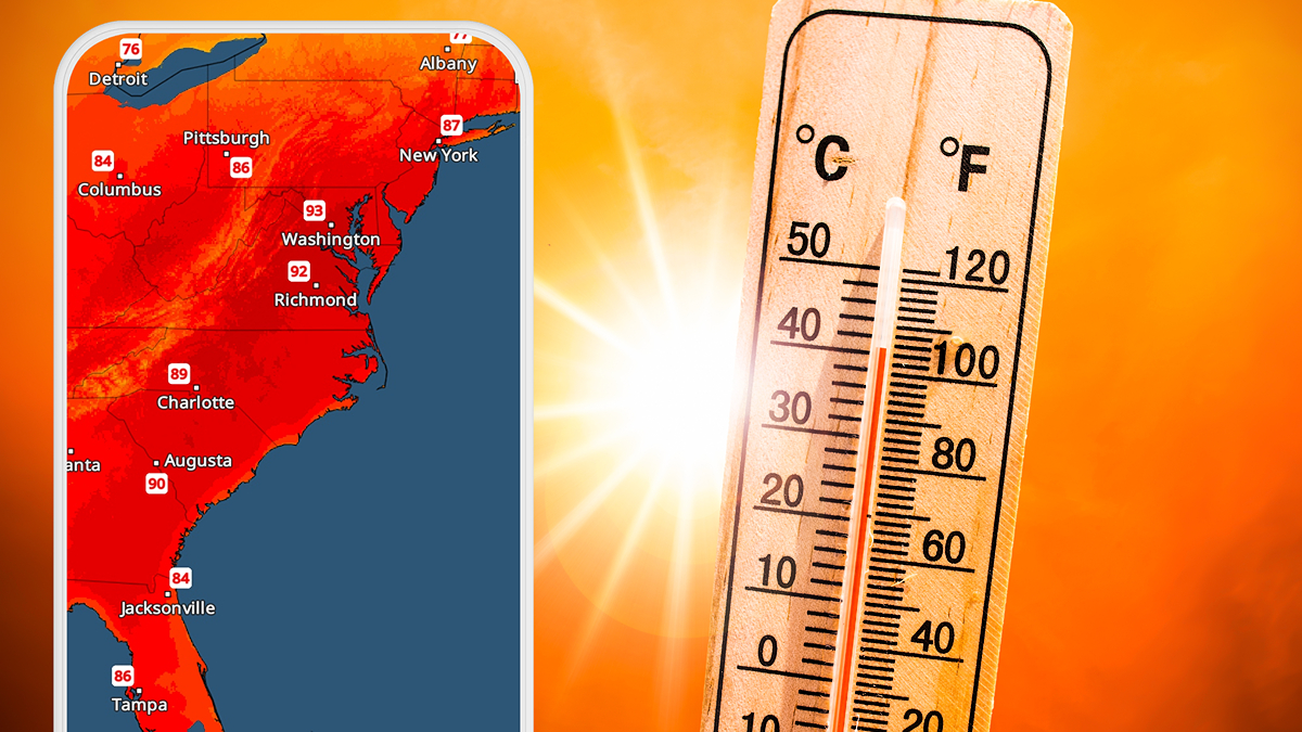 Record heat moves east – Weather News