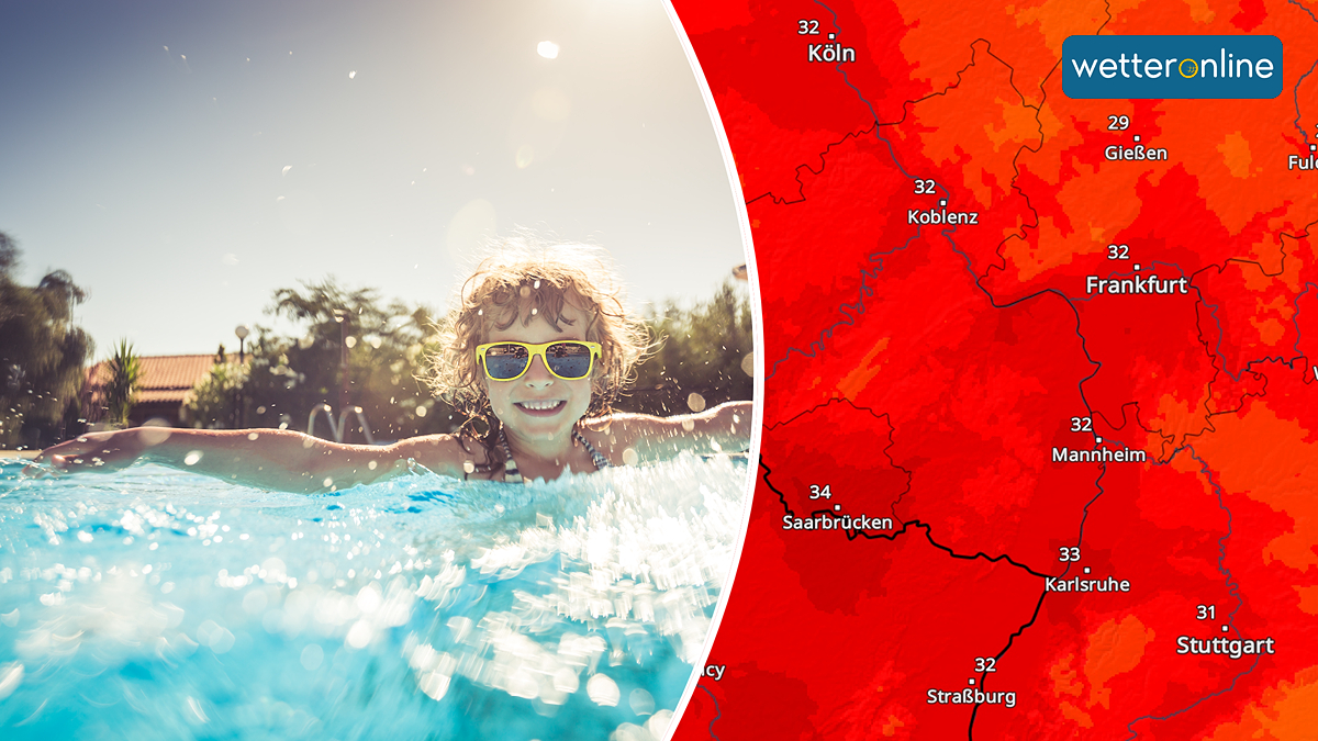 Spitzenwerte bis 35 Grad - Bisher heißester Tag