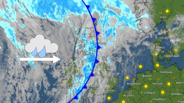 Heavy rain & strong winds on cold front – Weather News