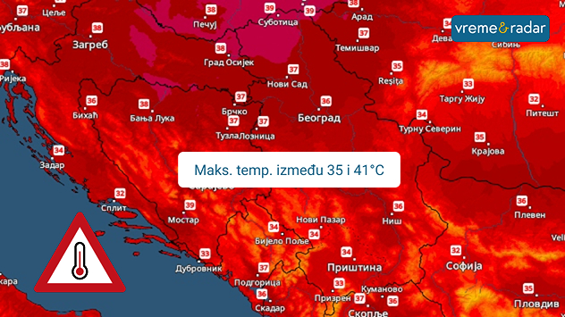 Vruće u četvrtak