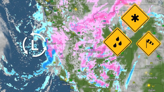 Rain and snow continues for western half of the U.S. – Weather News