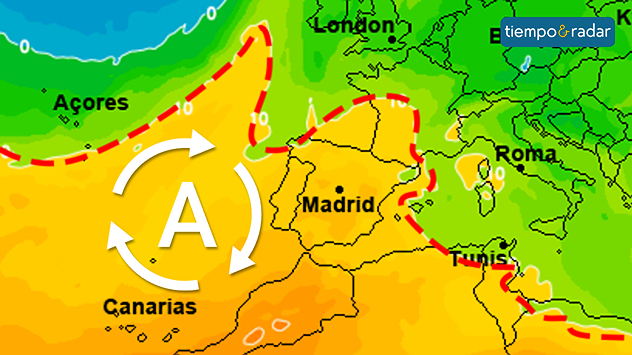 Las altas presiones continuarán predominando en España. 