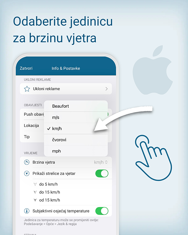 Jedinice za brzinu vjetra 6