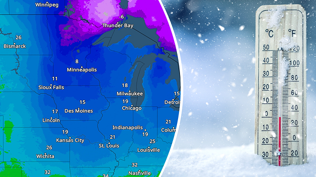 Midweek cold temperatures