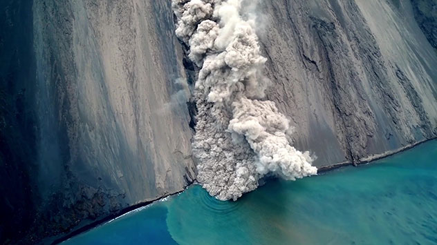 Vulkan Stromboli aktiv