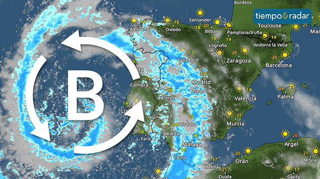 El paraguas será necesario en las próximas horas en amplias zonas del país, ya que las lluvias avanzarán de oeste a este.&nbsp;