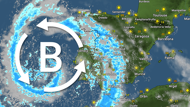 El paraguas será necesario en las próximas horas en amplias zonas del país, ya que las lluvias avanzarán de oeste a este.&nbsp;