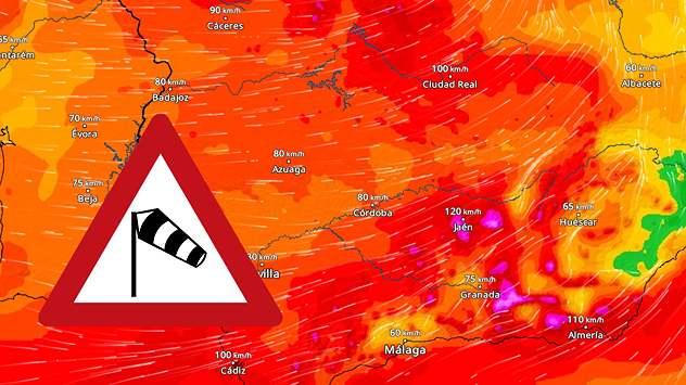 La borrasca Kristin, dejó rachas muy intensas e incluso huracanadas en varias zonas del país la jornada del 28 de enero.