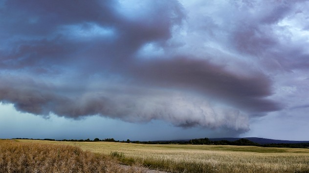 Gewitterwolke mit Böenfront - © Torsten Brehme Gewitterwolke mit Böenfront