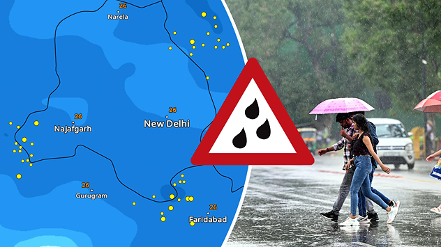 Delhi’s rainfall this July is still below normal
