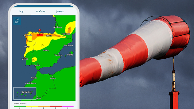 Activa las alertas por tiempo extremo desde la aplicación. © Philip / Adobe Stock
