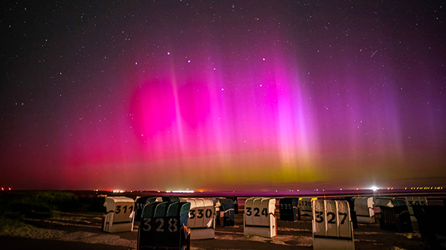 Polarlichter Hooksiel