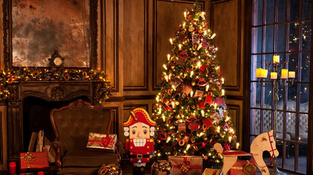 Geschmückter Weihnachtsbaum