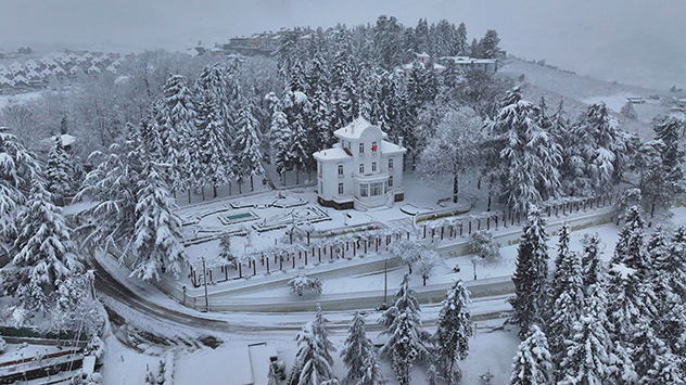 © dpa Trabzon Schnee