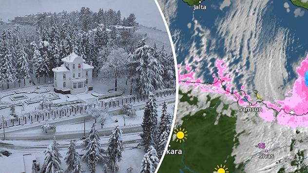 Schnee Türkei WetterRadar