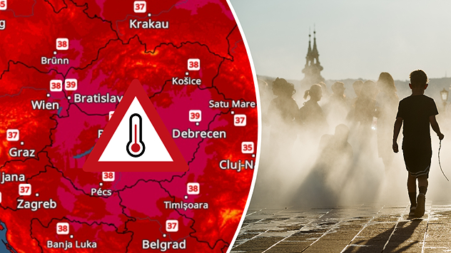 El calor ha afectado sobre todo al oeste de Europa estas últimas semanas. Sin embargo, ahora lo hace al este del continente. En muchos países, las temperaturas están superando ampliamente los 35 grados estos días.