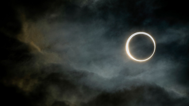 Hier in San Julian im Süden Argentiniens hat man gerade so Glück mit dem Wetter.