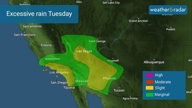 Excessive rain Tuesday