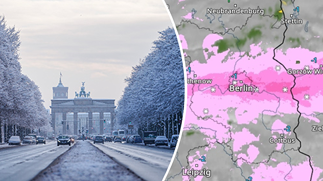 Winter Berlin WetterRadar