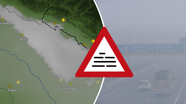 Severe fog conditions reported in Uttar Pradesh