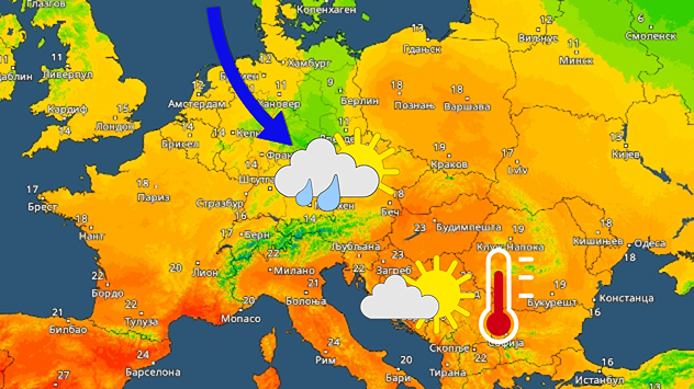 Sunčano i toplo, pa promena vremena