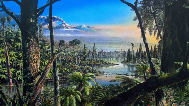 Mögliche Pflanzenwelt rund um den Südpol