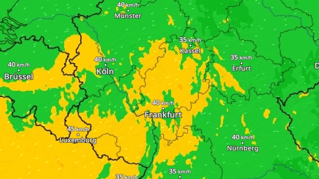 Am Donnerstagabend weht der Wind noch spürbar