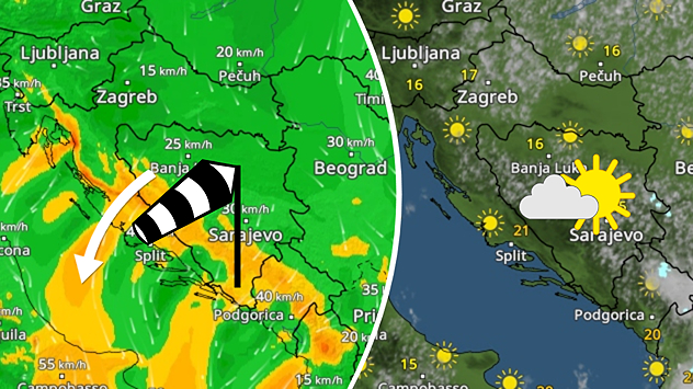 Sunčaniji dani, ali hladna jutra