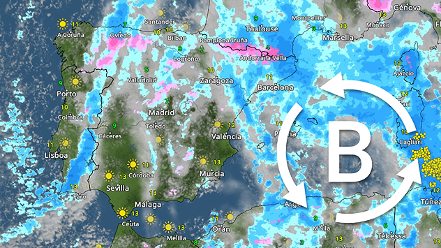 La presencia de aire frío sobre nuestras latitudes favorecerá la llegada de inestabilidad: lluvias intensas, nieve y fuerte viento pondrán en jaque al país.