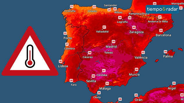 Las altas temperaturas vuelven a generalizarse en España. 