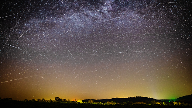 The Lyrids peak tonight.
