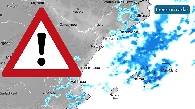 Atención a las próximas horas. El litoral mediterráneo se prepara para la llegada de tormentas que, en algunos puntos, podrán ser fuertes y acompañadas de granizo.