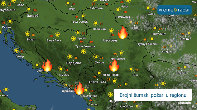 Šumski požari na Balkanu