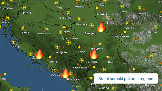 Šumski požari na Balkanu