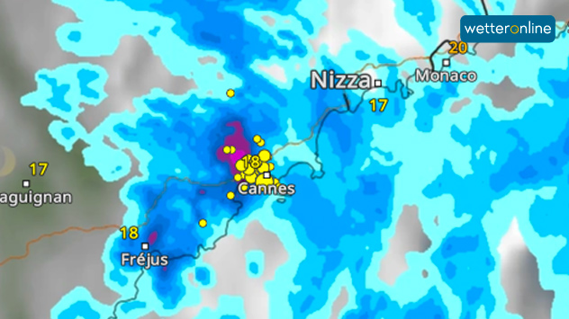 WetterRadar Cannes
